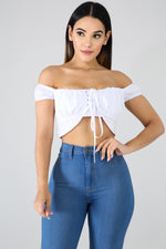 Load image into Gallery viewer, Corset Crop Top
